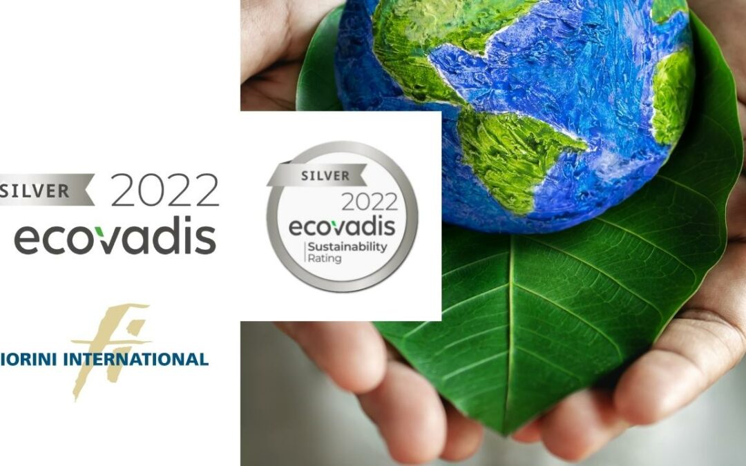 The international rating agency EcoVadis has awarded us with the Silver Medal for our commitment to sustainability