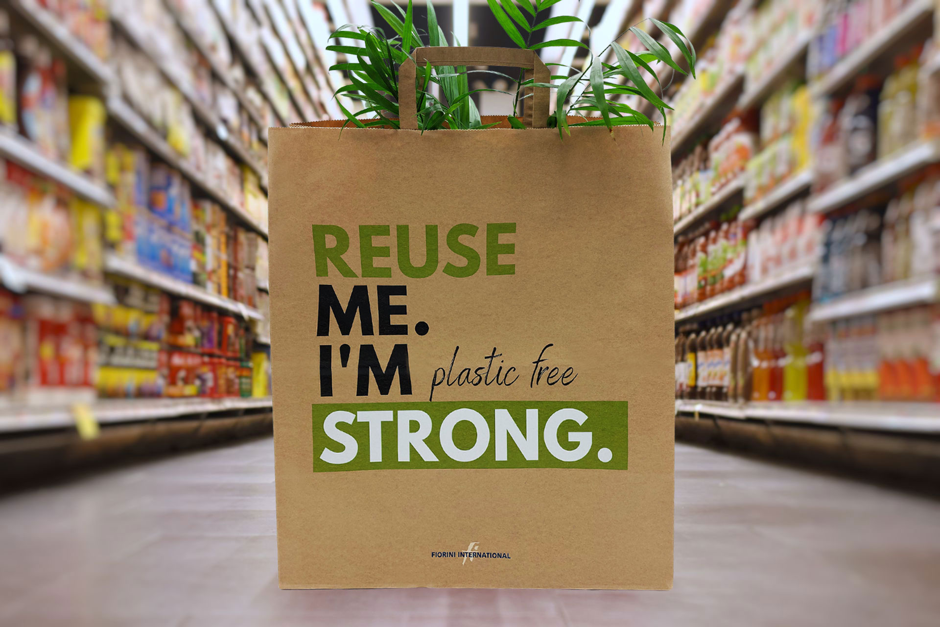 fibreform reusable shopping bag fiorini international supermercato